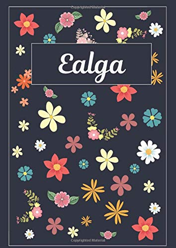 Ealga: Taccuino | Diario | Sketchbook | 120 pagine | A4 | Bianco | Idee regalo (Italian Edition)