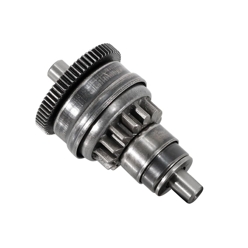 Starter Bendix for Honda SA50 AF16/3H1/AF22, SA50P 3H1, SA50S AF21, SFX50 AF46/AF37/AF39, SFX50MM AF37/AF39 (14T/63T) Metal Cranking Starter Motor Part