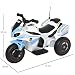 HOMCOM Moto Eléctrica para Niños de +18 Meses con Faros Música Batería...