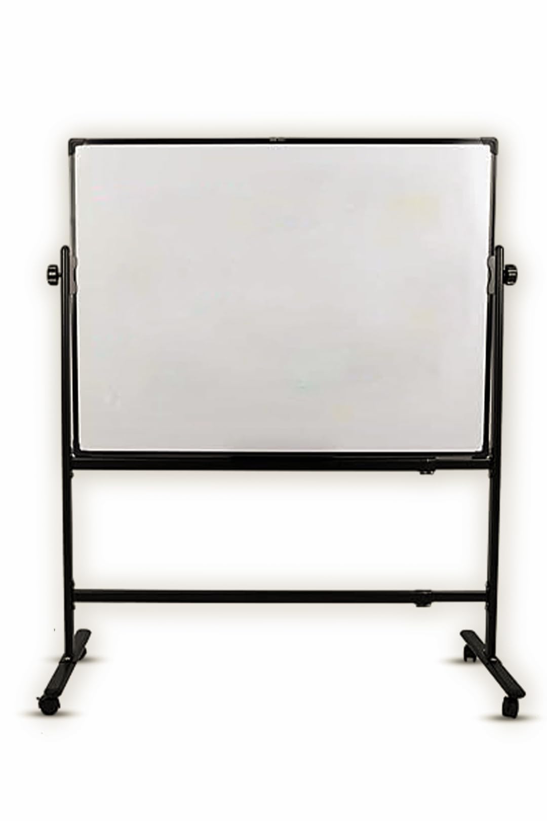 FEFE-Whiteboard with Dry Erase with Marker Tray, Silver Aluminum Frame White Board Planner for Home Office Classroom-Flip Chart Easel Lightweight (Wheel Whiteboard 120x90)