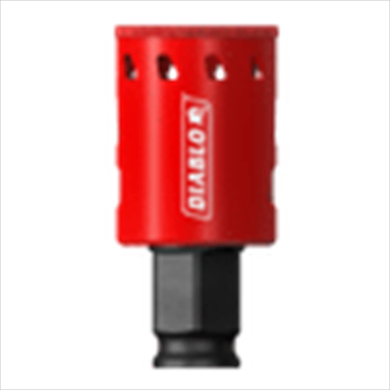 DiabloDiamond Grit Hole Saw - Compatible with Snap-Lock Plus Mandrel System, No Pilot Bit Needed - 1-1/4" Diameter - DHS1250DG