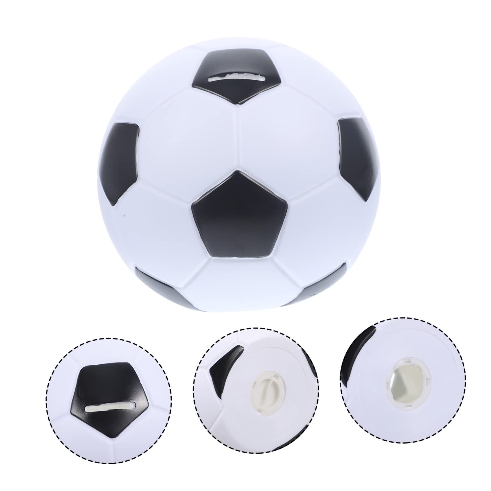 FUNNETOYU Fußball Spardose - Robuste Sparbüchse Für Kinderzimmer 19x19x18cm