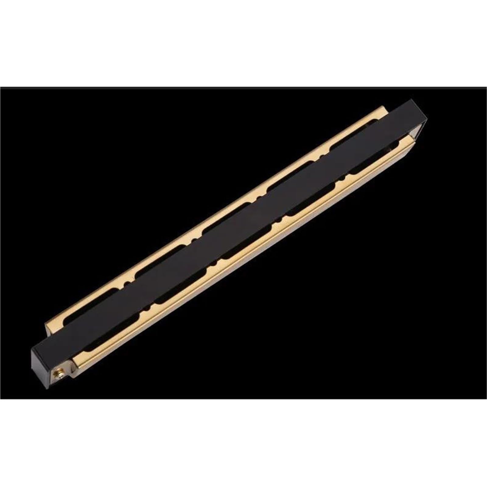 Harmonica Polyphonique 24 Trous En Do - Adulte, Professionnel, Grande échelle, Anche Bronze, Coque Acier Inox, Plusieurs Coloris (or, Argent, Bleu…)