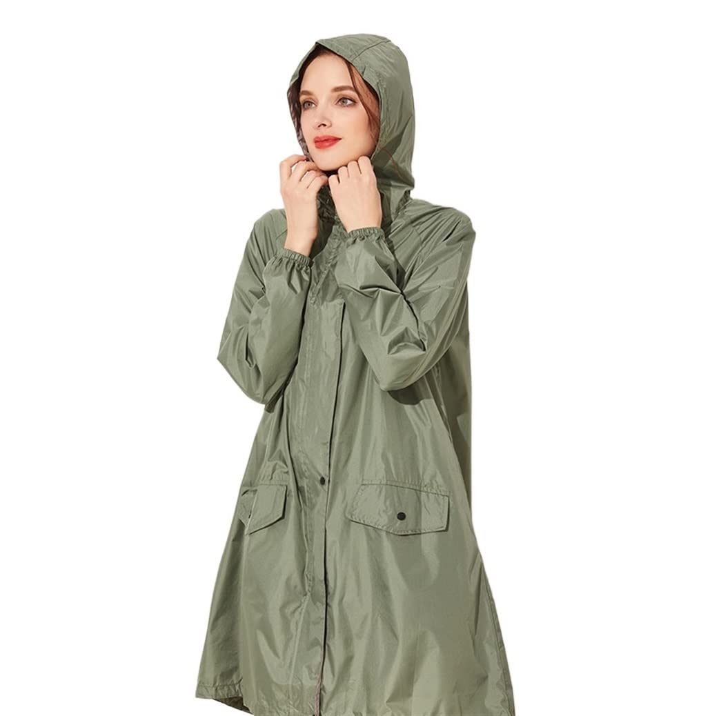 Chubasquero Chubasquero para Mujer, Impermeable Ligero, Poncho, Impermeable para Hombre, Capa Impermeable para Adultos A Prueba De Viento Ponchos De Lluvia Impermeables(Purple)