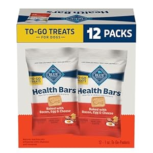 Blue buffalo health bars natural crunchy dog treats togo mini biscuits bacon egg cheese  urban country home decor