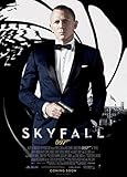 james bond film neu James Bond 007 Postkarte 1art1 James Bond 007 - Skyfall Filmplakat - Black Postkarte 15 x 10 cm
