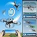 Oddire Drone with Camera - Drones for Adults, with 2 Batteries, Carrying Case, Propellers, 1080P HD Foldable Drone with Stable Hover, Trajectory Flight, Gravity Control, One Key Take Off/Land, 3D Flip