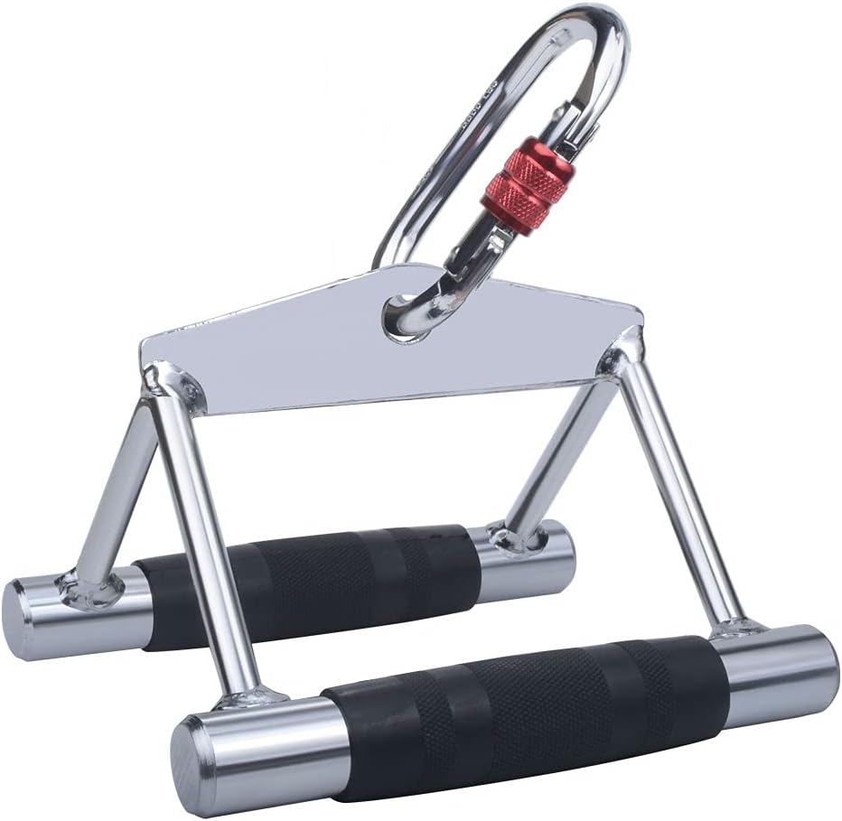 Double D Handles Cable Machine Attachments Pull Down Rope Triceps Rope