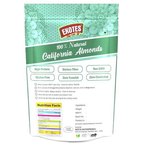 Image of Exotes (California Whole Almonds, 200G)