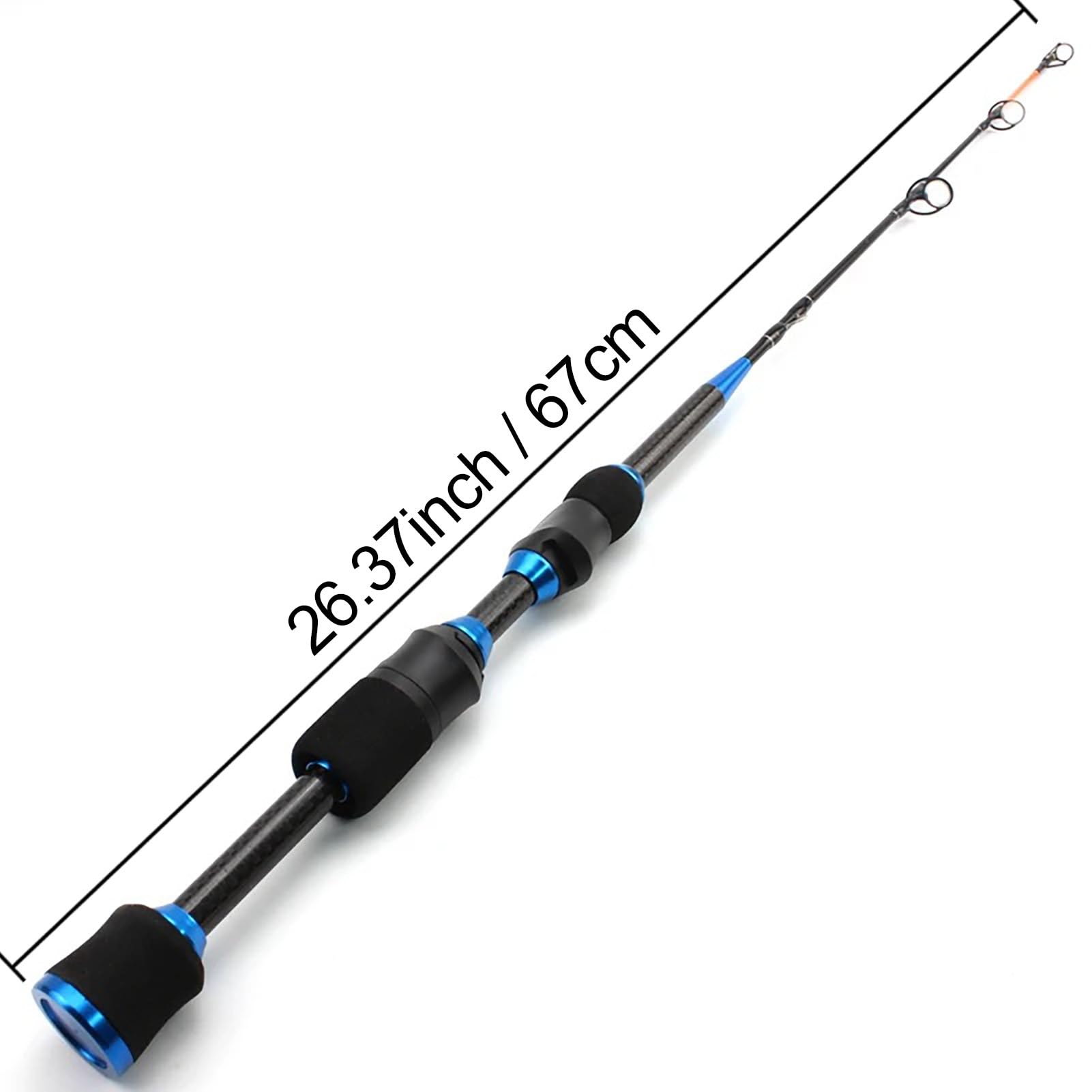 Best Ice Fishing Rods Reviews – Lerutwis Model YG903 Superhard Winter Ice Fishing Rod 67cm 70g ...