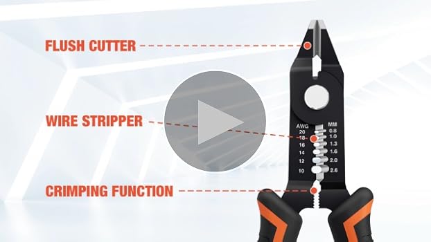 スラッシュ SLASH クォーテッド QUARTED QT-C6102M+ KAIWEETS Wire Cutters 6-Inch Flush cutter with Supplementary
