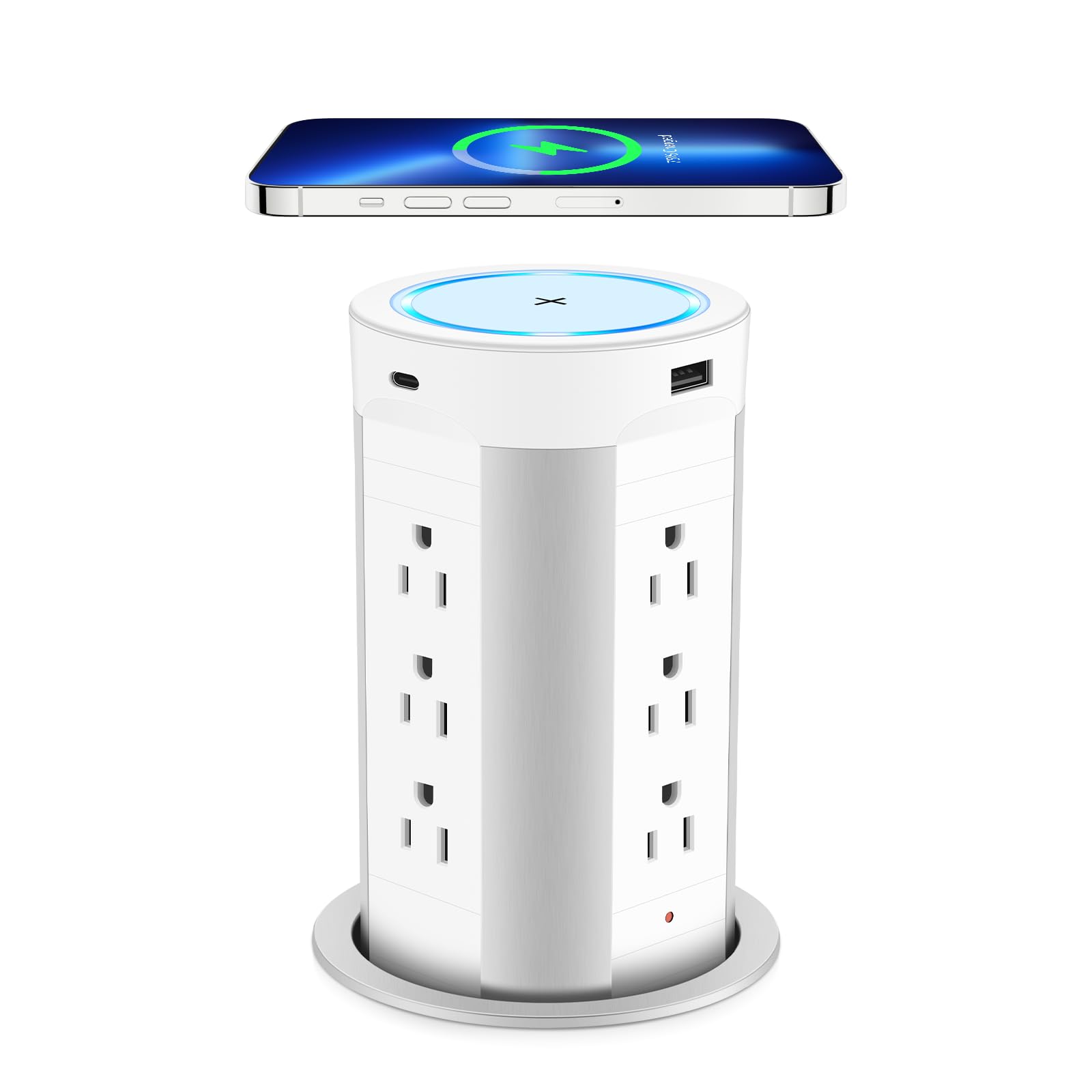 ANNQUAN Pop Up Countertop Outlet with 45W USB-C
