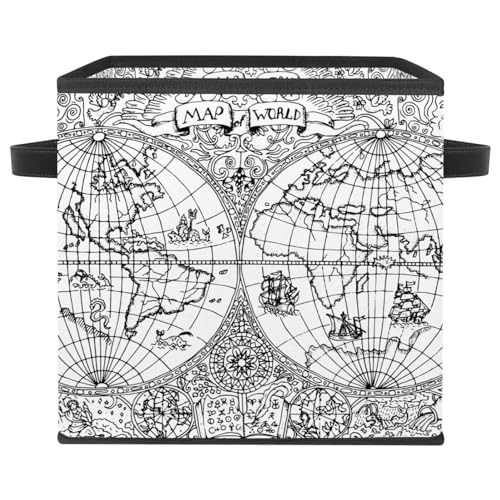 Boîte de rangement pliable en tissu cube pour jouet et placard - 2