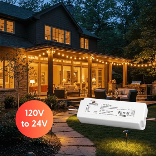 Image of Ironsmith Lighting Products Constant Voltage LED Driver Transformer (24 Volt | 75 Watt | Dimmable - Constant Voltage)