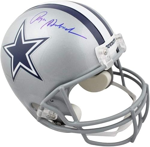 Roger Staubach Dallas Cowboys Signed Autograph Full Size Helmet Jsa Certified #TOP13