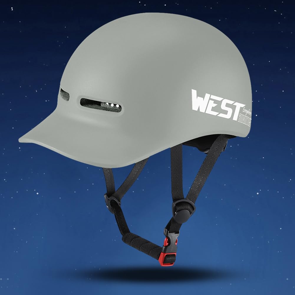 LYEAA Rennradhelm, schlank, leicht, verstellbare Passform, belüftet, für Skateboard- und Mountainbike-Helm Sport & Freizeit