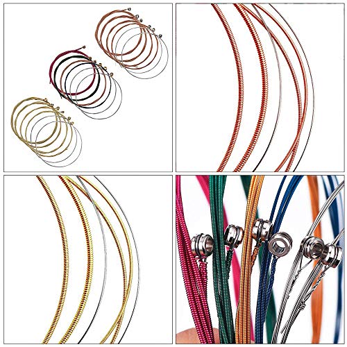 KKmoon Kit de acessórios de guitarra Conjunto de troca de ferramentas de manutenção para tocar guita