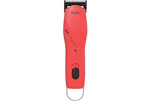 WAHL Professional Animal KM Cordless 2-Speed Detachable Blade Clipper for Dogs, Poppy...