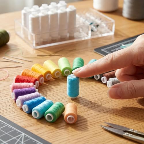 Kit de Hilos para Coser 194 Piezas, 36 Colores miniatura 7