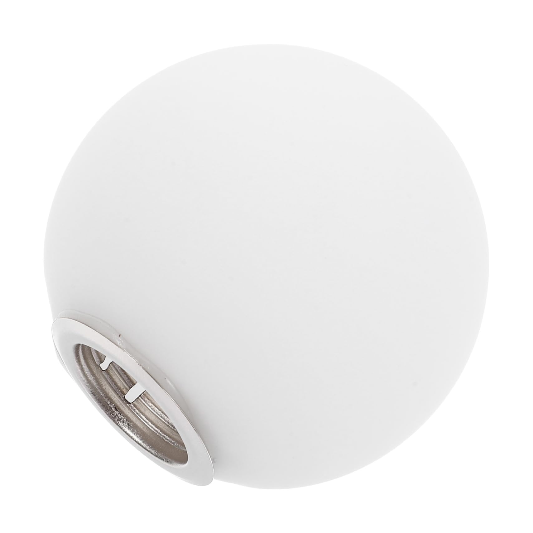 TIDTALEO Frosted Glass Globe Lampshade 2.36In Diameter Round Replacement Shade for G9 Ceiling Light Fixture Soft Diffused Light for Living Room and Decorative Indoor Lighting