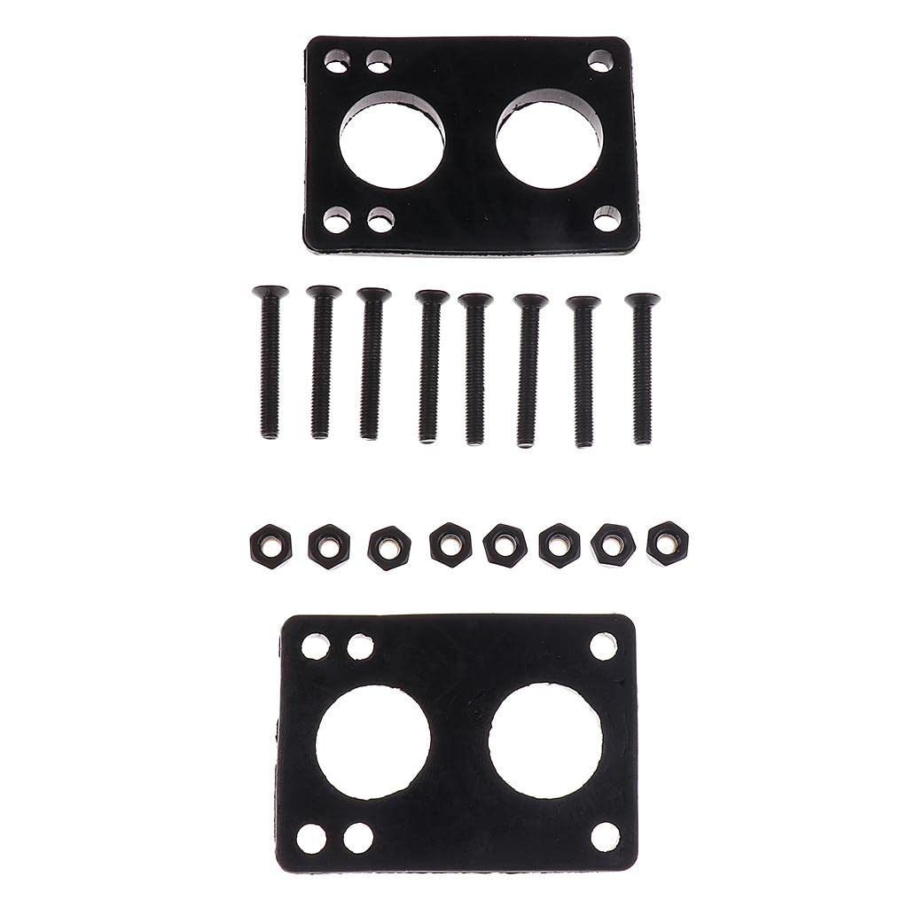 Meadawgs® Skateboard Shock Riser Pads Longboard Hardware Screw Set 6mm Pad+35mm Nail|Sporting Goods | Outdoor Sports | Skateboarding & Longboarding |2 Pieces Skateboard Riser Pads-picture-34