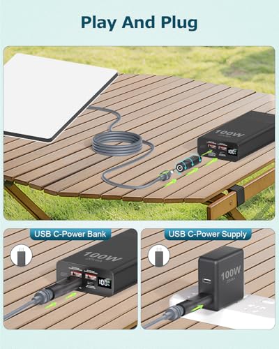 Adaptador de cable de alimentación DC Starlink Mini, pack 2 miniatura 6