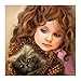 Puzzles 3000 pièces pour adultes enfants Puzzles adultes 3000 pièces - Puzzles fille et chat 3000 pièces pour adultes enfants 122 × 81cm