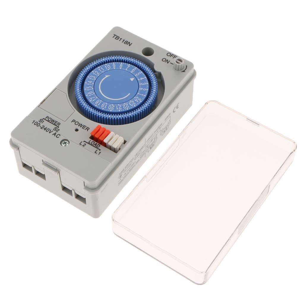 3 set 24 ore cronometria timer meccanico temporizzatore relè AC 100-240V