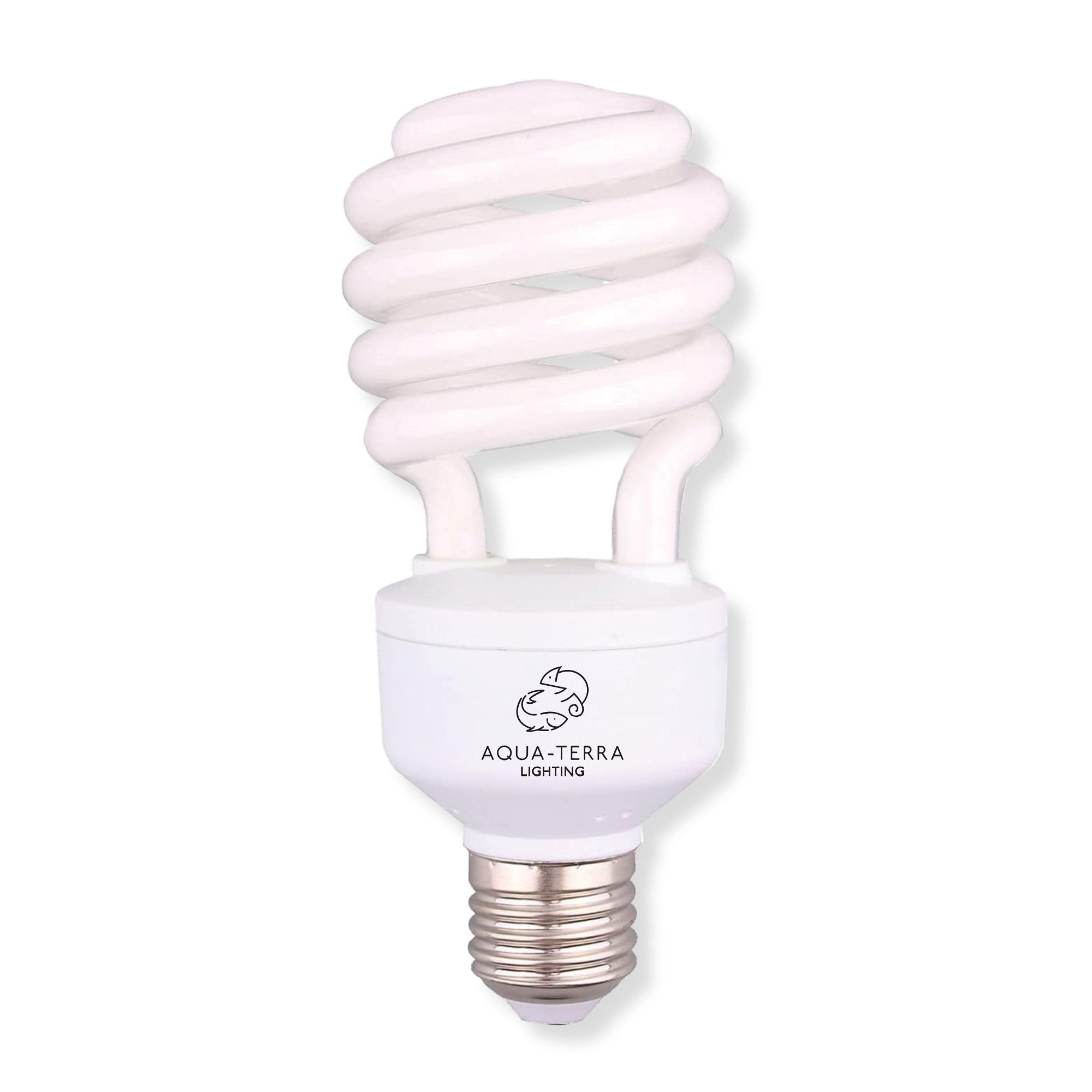 Bombilla UVA UVB tropical 5.0 de 26 W, ideal para acuarios/terrarios con terrapinas, tortugas de caja, ranas, serpientes y pájaros, base de rosca estándar E27, ideal para efecto de