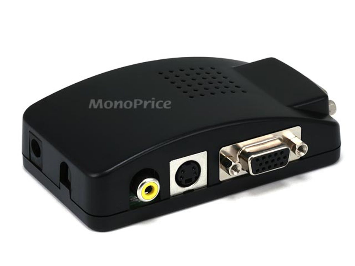 【中古】Monoprice 104722?RCA to SビデオVGAコンバータ Amazon | Monoprice 104722 RCA to SビデオVGAコンバータ | Monoprice