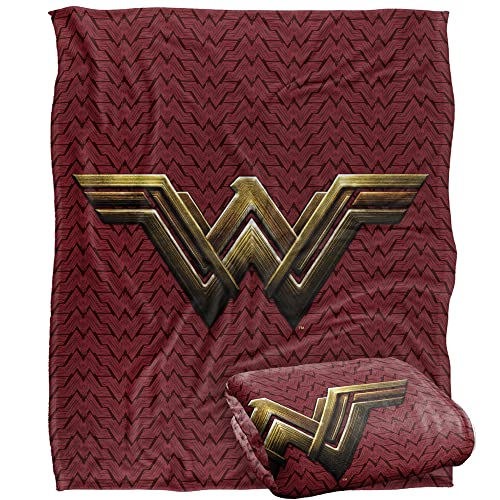 Justice League - Coperta morbida effetto 152 x 127 cm seta