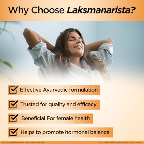 Image of Multani Laksmanarista for Female Disorders | Useful in Gynaecological Disorders with Solanum Indicum, Guda, Dhataki & 15 Natural Ayurvedic Herbs | Liquid Ayurvedic Medicine | 450 ml