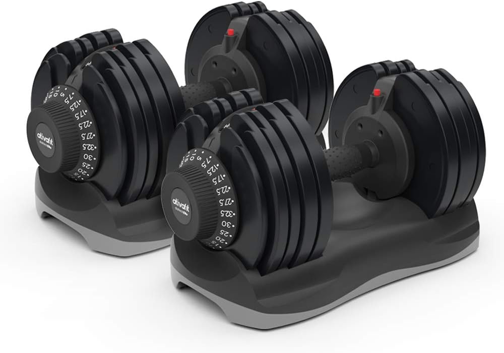 Ativafit 71.5 lbs SelectTech Dumbbell Pair