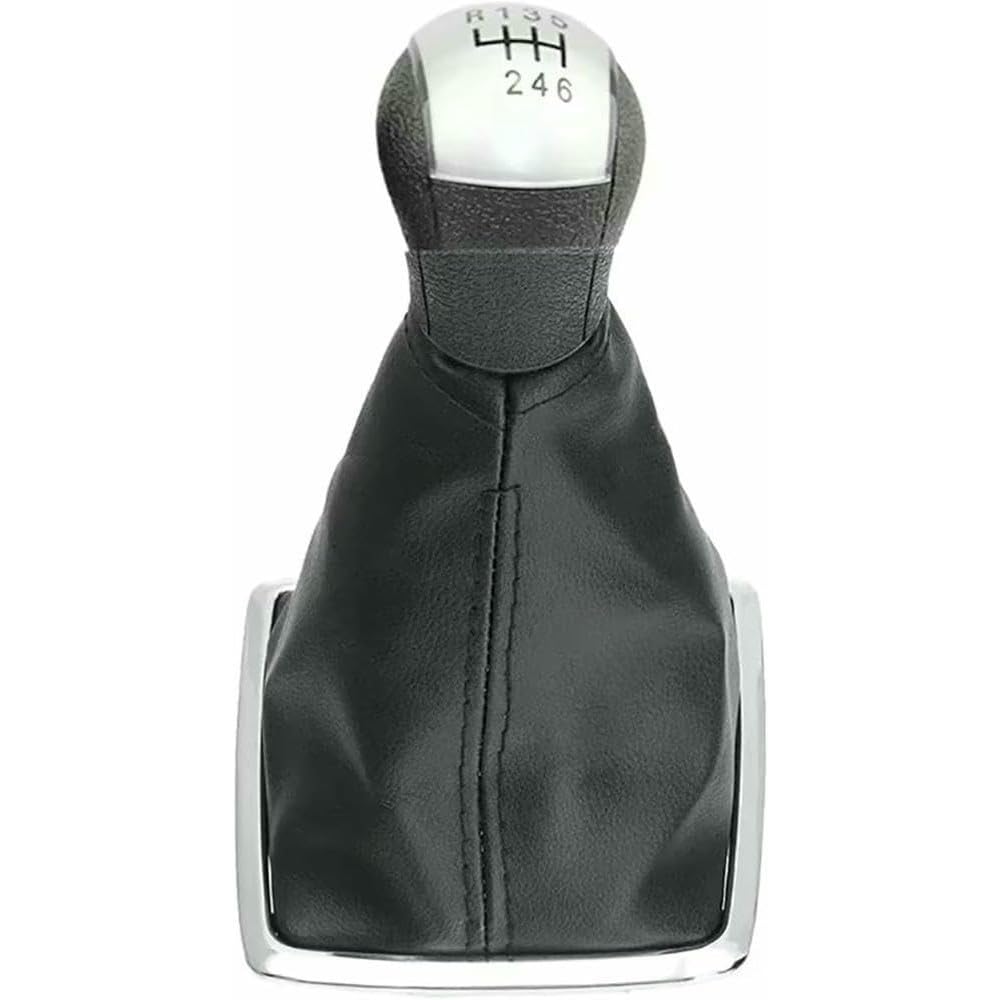 GZNBB Car Manual Gear Shift Knob Boot Cover Gaiter Lever Shifter Handle Stick, for Ford Focus 2 MK2 2005-2011