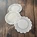 The Baker Celebrations 4 inch White Paper Lace Doilies – Pack of 150, 3 Designs (50 Each), Round Doilies for DIY Crafts, Gift Wrapping, Table Decor