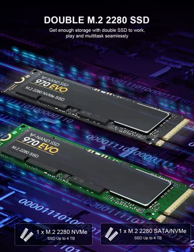 HYSTOU Mini PC Windows 11 Pro, Mini Computer