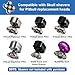 5 Blade Shaver Replacement Head Compatible with Skull Shaver for Pitbull Gold PRO/Pitbull Platinum Pro Shaver Heads (2 Pack