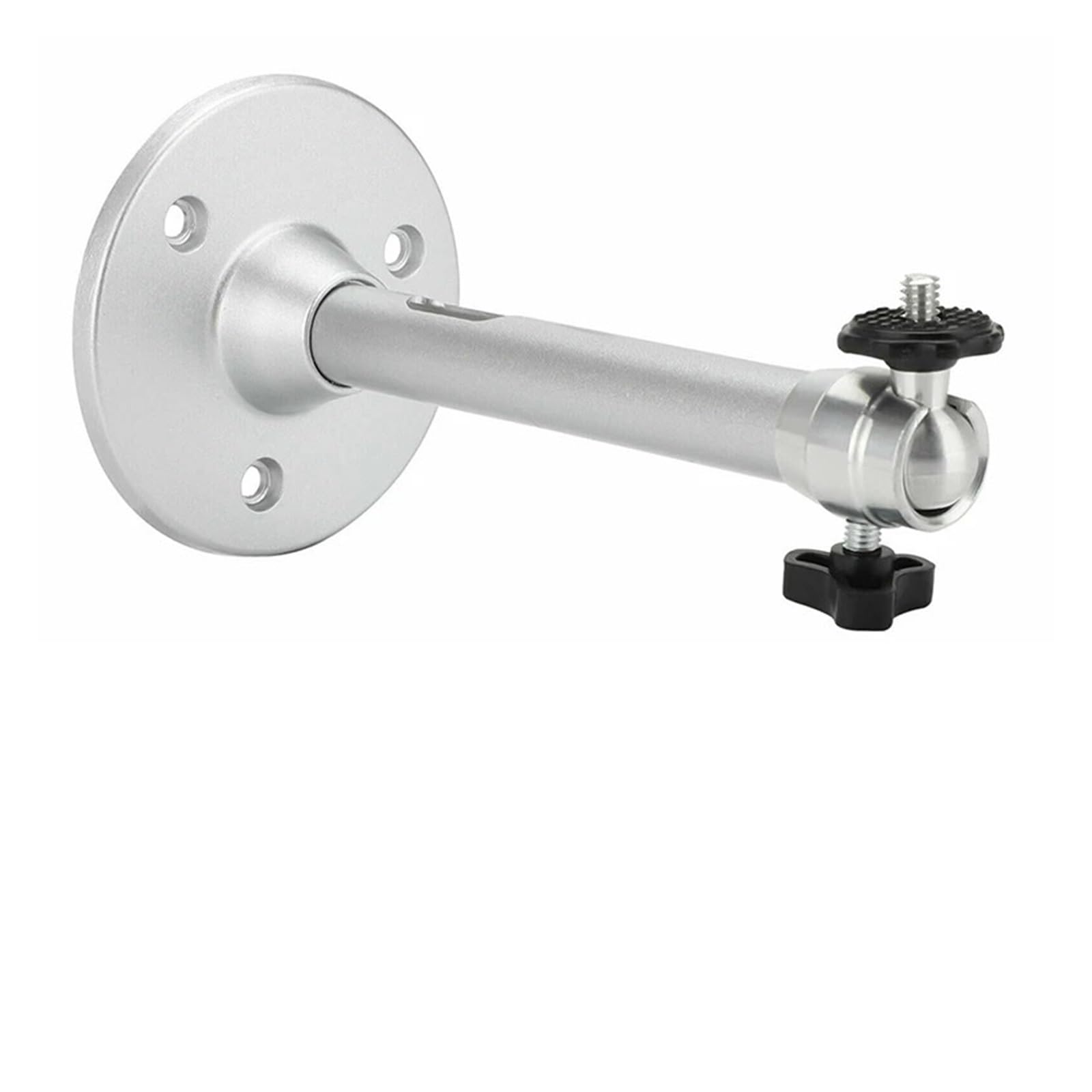 Compatibile con Salange, supporto for proiettore, HY300 | Lega di alluminio, regolazione a 360°, utilizzo a soffitto o parete, interfaccia 1/4(Black 22CM)