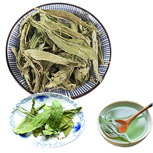 通用 50g-500g Té de Hoja de stevia a Granel Té de Flores Naturales Azúcar Dulce Sustituto bajo en azúcar perfumado (250g)