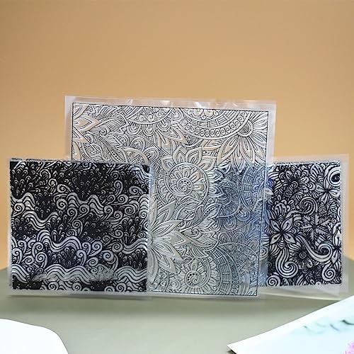 Cooldiy YH-A Premium Silicone Texture Stamp Sheets thumb #3