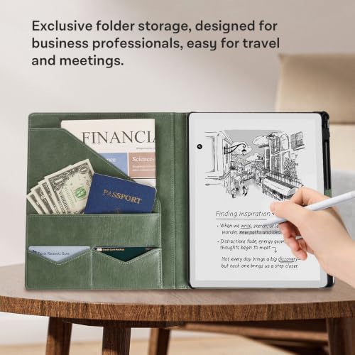 Image of CoBak Premium Leather Case for 11 inch Device, Not Compatiable with Remarkable