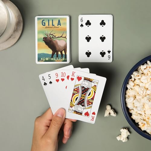 Baraja de 52 cartas poker Gila National Forest miniatura 2