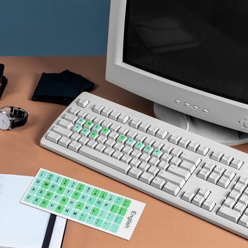 4 Pegatinas para Teclado, Letras Universales para PC Laptop miniatura 7