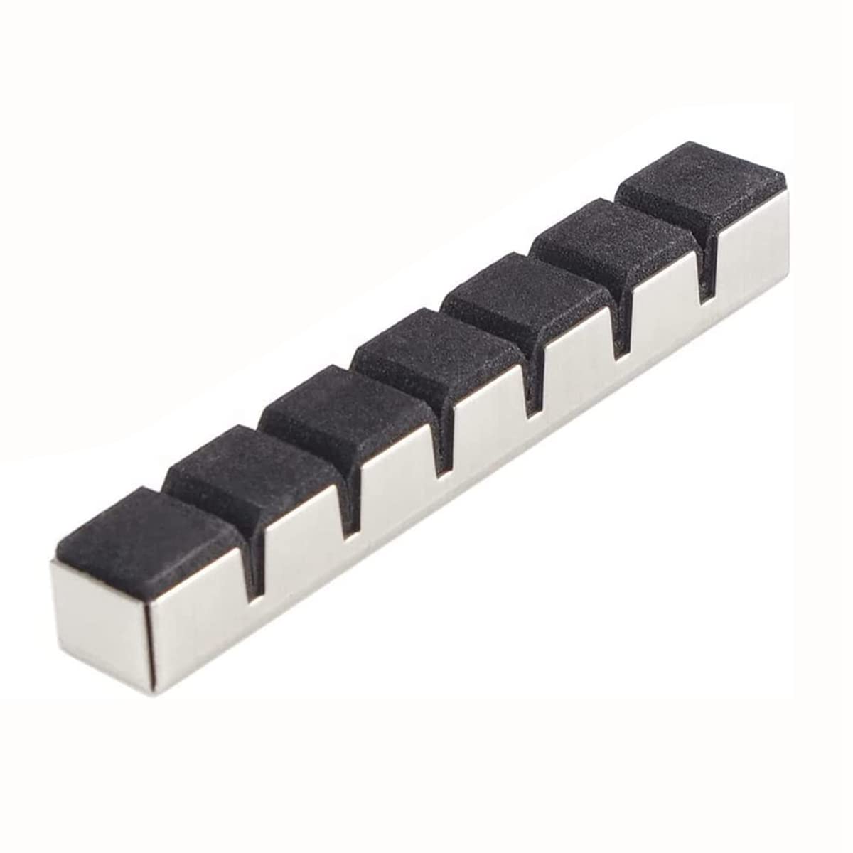 Agmoctz Guitar String Noise Reducer Kit for Folk Acoustic Classical Guitars Practice, Black&silver - Image 4