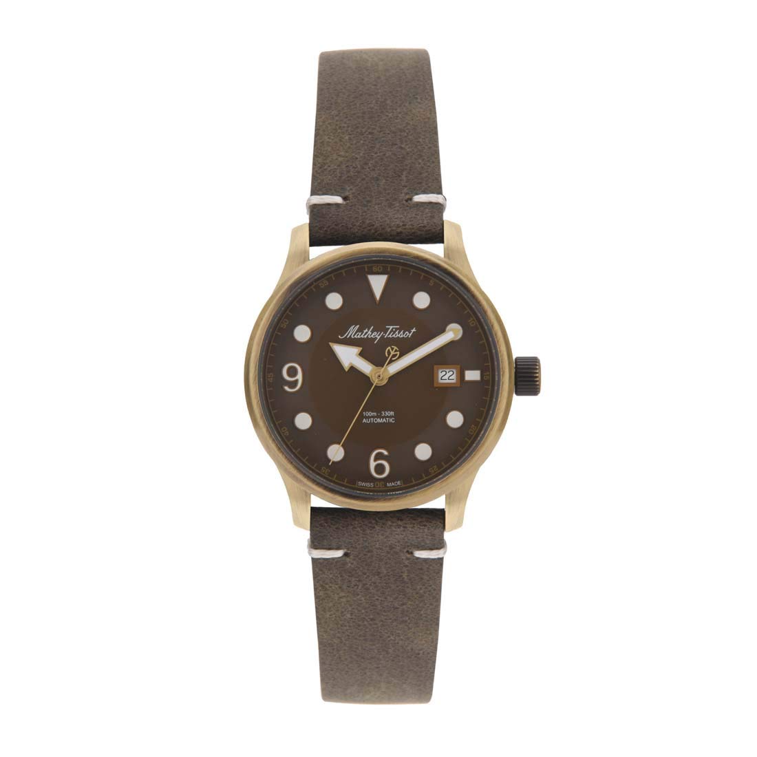 Mathey-Tissot Leather Analog Brown Dial Men Watch-H112Bzv, Brown Band (B08F8J9WRM) Amazon Price History, Amazon Price Tracker