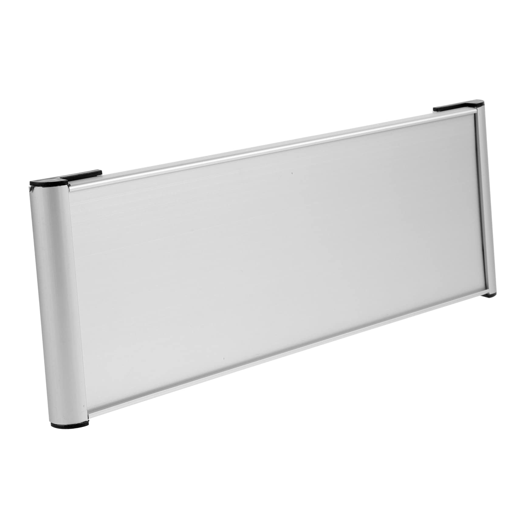 12piezas Placa De Puerta De Oficina De Aluminio Señal Personalizable Para Identificación De Espacios De Trabajo Diseño Para Dibujo y Escritura
