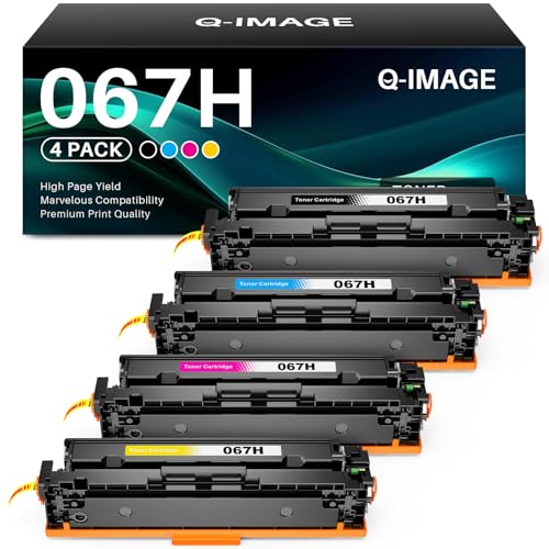 Toner Compatible Canon LBP631cw Anti-Traces Impression Nette 4-Pack
