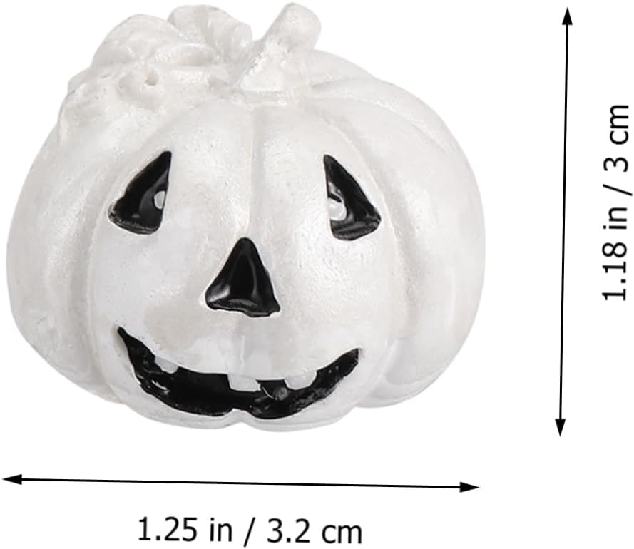 TOYANDONA 2Pcs Halloween Fish Tank Ornament Resin Pumpkin Aquarium Landscaping Decoration for Home DIY Craft Shrimp Fish Shelter Prop Party