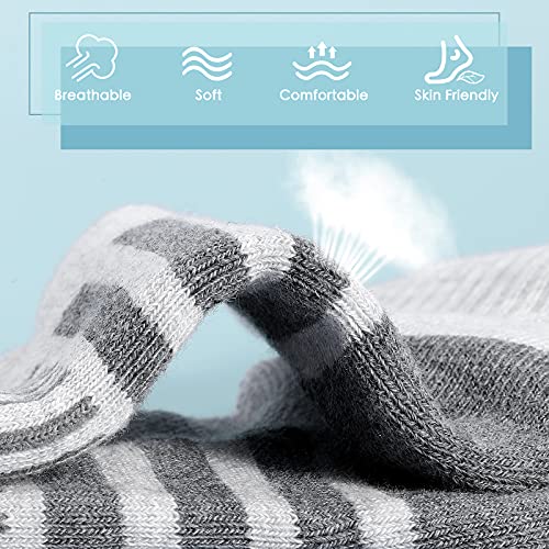 Airacker Athletic Socks Sport Running Calf Socks Performance Cushioned Breathable Crew Socks For Men Women(6 Pairs) #TOP2