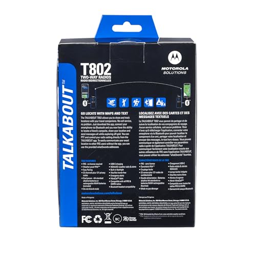 Motorola Solutions T802 Talkabout, Two-Way Radios thumb #7